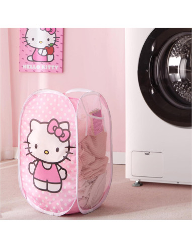 Cesta Plegable Hello Kitty Idea Nuova 54.6L con Asas