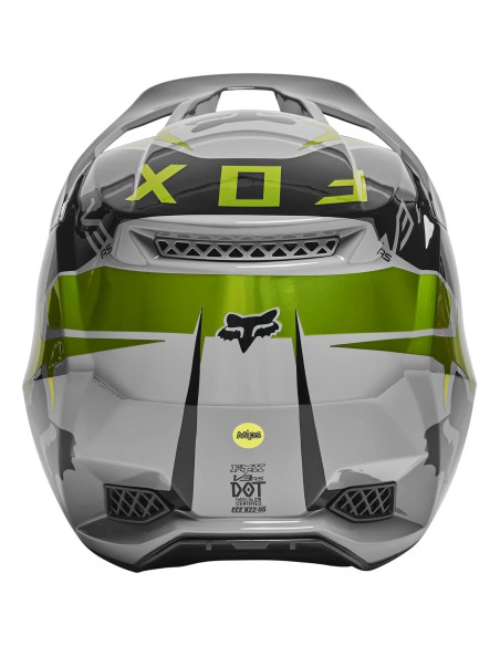 Casco de Motocross Fox Racing V3 RS Amarillo Fluorescente XL Casco de Motocross Fox Racing V3 RS Amarillo Fluorescente XL