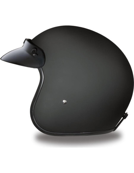 Casco Daytona Helmets Cruiser 3/4 Vintage Negro Mate Casco Daytona Helmets Cruiser 3/4 Vintage Negro Mate