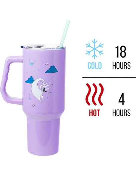 Vaso Acero Inoxidable Silver Buffalo Jack Skellington 1.18L Vaso Acero Inoxidable Silver Buffalo Jack Skellington 1.18L