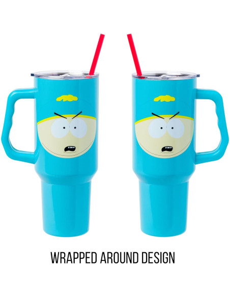 Vaso Acero Inoxidable Silver Buffalo Cartman 1.18L Asa Vaso Acero Inoxidable Silver Buffalo Cartman 1.18L Asa