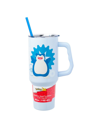 Vaso Acero Inoxidable Silver Buffalo Snorlax 1,18L con Asa