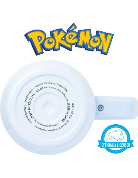 Vaso Acero Inoxidable Silver Buffalo Snorlax 1,18L con Asa Vaso Acero Inoxidable Silver Buffalo Snorlax 1,18L con Asa