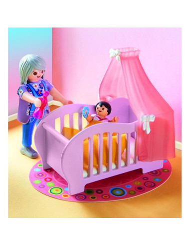 Juego de Muebles para Guardería Playmobil 70210 Accesorios