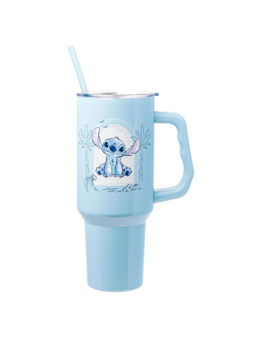 Taza Acero Inoxidable Disney Lilo y Stitch 1.18L Tropical