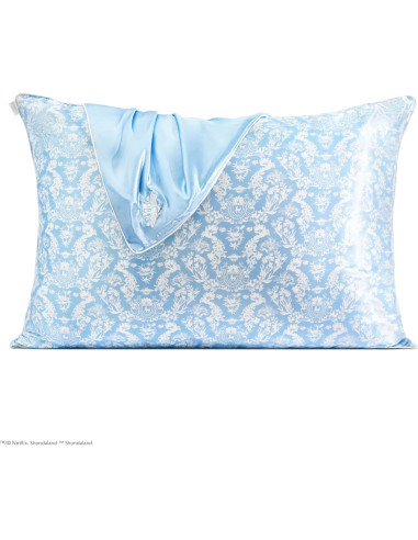 Funda de Almohada Kitsch Satén Estándar Cremallera Floral
