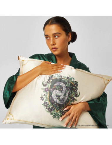 Funda de Almohada Kitsch Harry Potter Slytherin Doble Cara