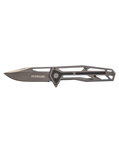 Cuchillo Plegable Schrade SCH702 Cage 16.5 cm Acero Inoxidable