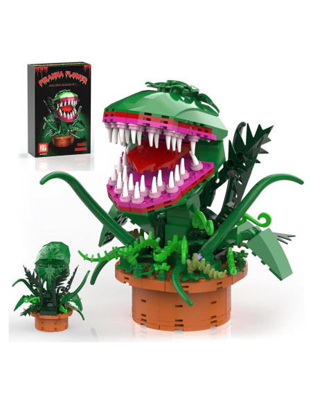 Set Construcción Planta Piraña Audrey II XIJI 342 Piezas Set Construcción Planta Piraña Audrey II XIJI 342 Piezas