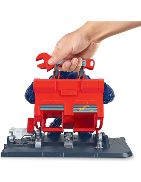 Conjunto de Juego Hot Wheels Ataque del Garaje 5 en 1 Conjunto de Juego Hot Wheels Ataque del Garaje 5 en 1