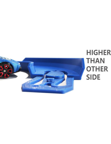 Conectores de Pista Hot Wheels 90 Grados 4 Paquetes
