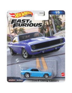 Hot Wheels Conjunto Premium Rápido y Furioso 5 Autos Diecast 2
