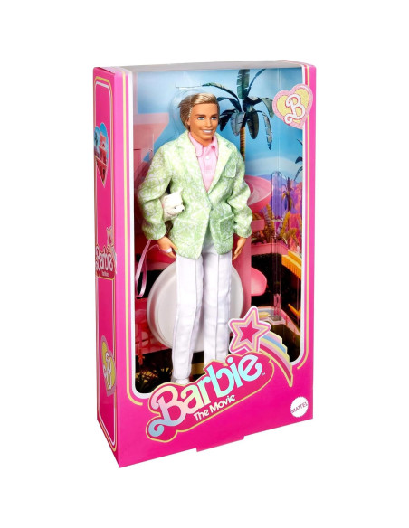 Muñeco Ken Barbie Papá de Sugar Traje Pastel con Perro Muñeco Ken Barbie Papá de Sugar Traje Pastel con Perro