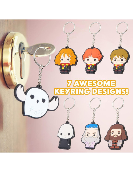 Llaveros Harry Potter Mini 5 o 7 Personajes Coleccionables Llaveros Harry Potter Mini 5 o 7 Personajes Coleccionables