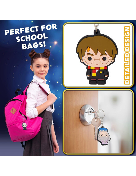 Llaveros Harry Potter Mini 5 o 7 Personajes Coleccionables Llaveros Harry Potter Mini 5 o 7 Personajes Coleccionables