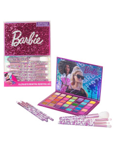 Paleta de Sombras Barbie 35 Colores + 8 Brochas Townley Girl