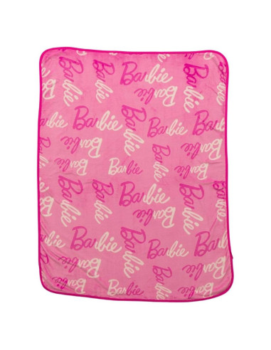 Throw de Seda Barbie Franco 101,6x127 cm Suave y Colorido