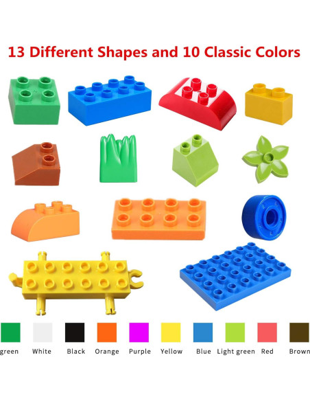 Burgkidz Juego de Bloques de Construcción 214 Piezas Burgkidz Juego de Bloques de Construcción 214 Piezas