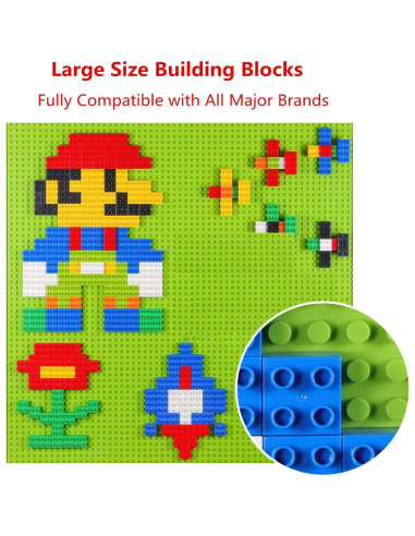 Burgkidz Juego de Bloques de Construcción 214 Piezas