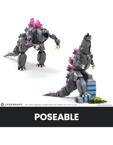Set de Construcción Godzilla x Kong 543 Piezas 20 cm