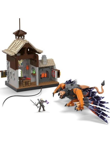 Conjunto de Construcción MEGA The Witcher Griffin 1170 Piezas Conjunto de Construcción MEGA The Witcher Griffin 1170 Piezas