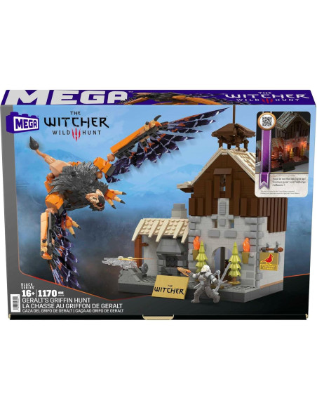 Conjunto de Construcción MEGA The Witcher Griffin 1170 Piezas Conjunto de Construcción MEGA The Witcher Griffin 1170 Piezas