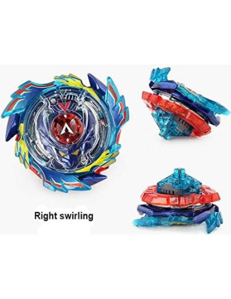 Conjunto Juguetes Bey Battle Elfnico 4 Trompos y 2 Lanzadores Conjunto Juguetes Bey Battle Elfnico 4 Trompos y 2 Lanzadores