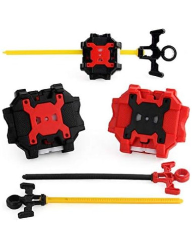 Conjunto Juguetes Bey Battle Elfnico 4 Trompos y 2 Lanzadores