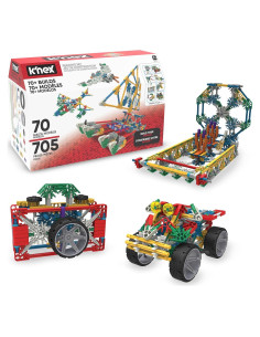 K'NEX Set de Construcción 70 Modelos 705 Piezas STEM 7+
