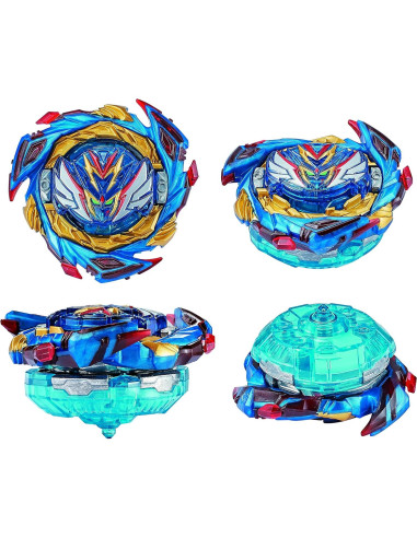 Conjunto Juguetes Bey Burst SANMI 12 Trompos y Estadio