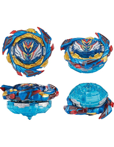 Juego de Tops Batalladores ASVEXKW 4 Tops 2 Lanzadores