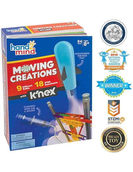 Kit de Ciencia Hand2mind K'NEX 9 Modelos 18 Experimentos Kit de Ciencia Hand2mind K'NEX 9 Modelos 18 Experimentos