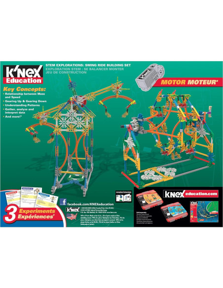 Set de Construcción K'NEX Montaña Rusa 486 Piezas STEM Set de Construcción K'NEX Montaña Rusa 486 Piezas STEM