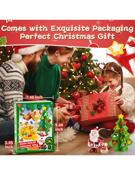 Kit de Plastilina Navideña PLAY - Manualidades para Niños Kit de Plastilina Navideña PLAY - Manualidades para Niños