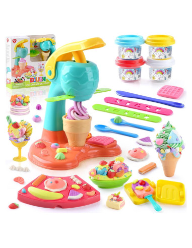 Set de Masa de Helado PLAY Modelo 8250 con Accesorios