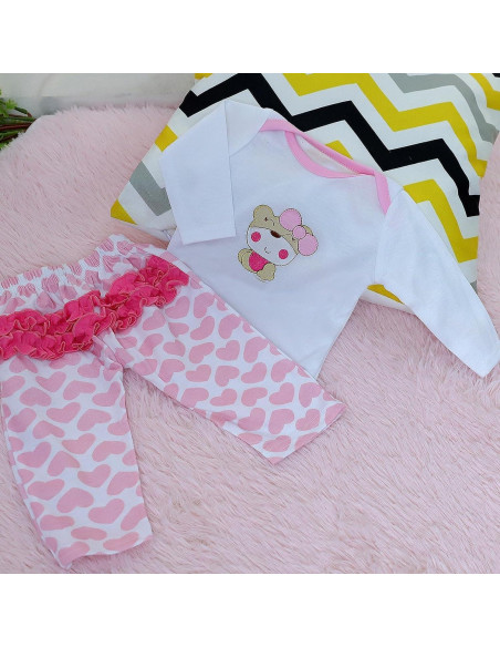Ropa para muñecas Reborn scnbom 17-24" Conjunto 4 piezas Ropa para muñecas Reborn scnbom 17-24" Conjunto 4 piezas