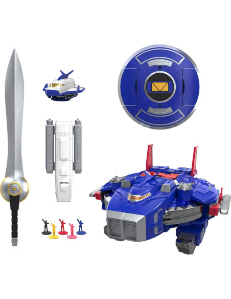Figura Power Rangers Hasbro Lightning Astro Megazord 1/144 Figura Power Rangers Hasbro Lightning Astro Megazord 1/144