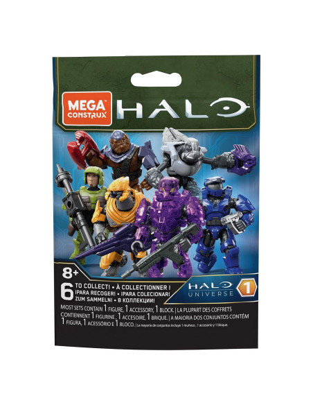 MegaConstrux Halo Figuras Micro Coleccionables Mattel MegaConstrux Halo Figuras Micro Coleccionables Mattel