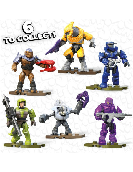MegaConstrux Halo Figuras Micro Coleccionables Mattel MegaConstrux Halo Figuras Micro Coleccionables Mattel