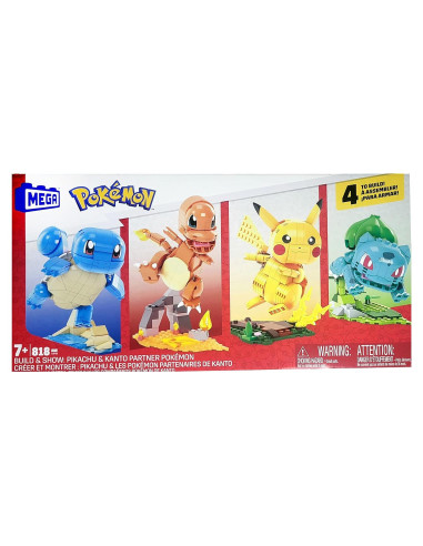 Set de Construcción Pokémon Mega Construx - Pikachu y más