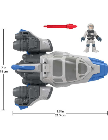 Nave Espacial Imaginext Fisher-Price Buzz Lightyear XL-01