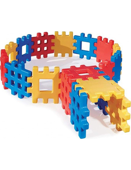 Bloques Waffle Grandes Little Tikes - 18 piezas, Colores Bloques Waffle Grandes Little Tikes - 18 piezas, Colores