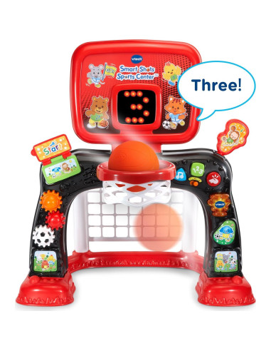Centro Deportivo VTech Smart Shots Rojo 2 en 1 para Niños