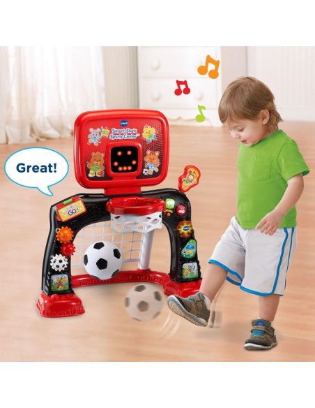 Centro Deportivo VTech Smart Shots Rojo 2 en 1 para Niños Centro Deportivo VTech Smart Shots Rojo 2 en 1 para Niños