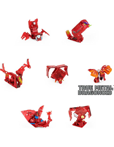 Bakugan GeoForge Dragonoid 7-en-1 con Geogan Exclusivos