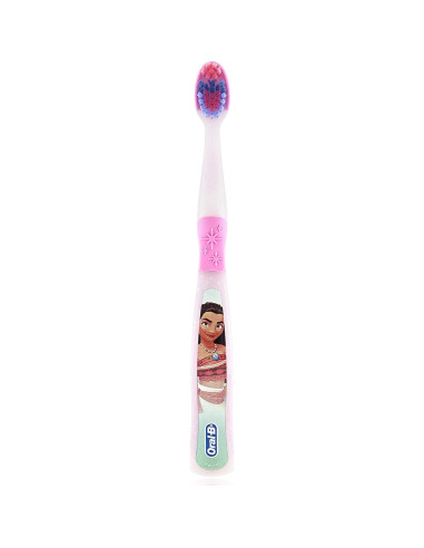 Cepillo de dientes Oral-B Princesa para niños 3+, Extra suave, 6 unidades