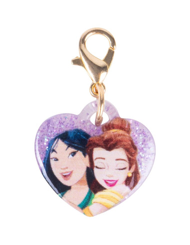 Set Pulsera Disney Princess LUV HER con 5 Encantos 3+