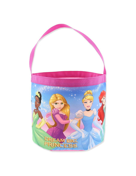 Cesta de Regalo Colapsable Disney Princesas Rosa 35x28cm Cesta de Regalo Colapsable Disney Princesas Rosa 35x28cm