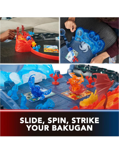 Bakugan Arena de Batalla Ultimate Spin Master 2 en 1