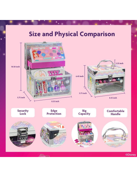 Juego de Maquillaje Disney Princess para Niñas 3+ Años Juego de Maquillaje Disney Princess para Niñas 3+ Años